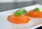Ravioli van gerookte zalm