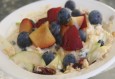 Muesli met vers fruit