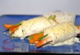 Scholrolletje in mosterdsaus