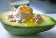 Gevulde avocado met zalm