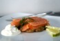 Blinis met gerookte zalm