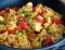 Farfalle met zalm curry