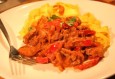 Beef stroganoff