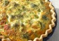 Quiche met broccoli en ham