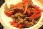 Beef fajitas