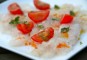 Carpaccio van zeebaars