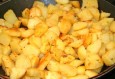 In eendenvet gebakken aardappelen