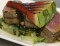 Salade van shiitake champignons