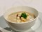 Soep met brood en geroosterde knoflook
