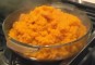 Zoete aardappelpuree