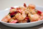 Gebakken scampi’s in bouillon