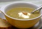 Pesto soep met garnalen