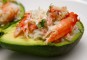 Avocado met krab