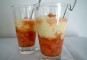 Syllabub met rabarber
