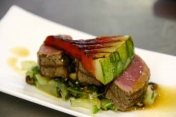 gegrilde watermeloen recept