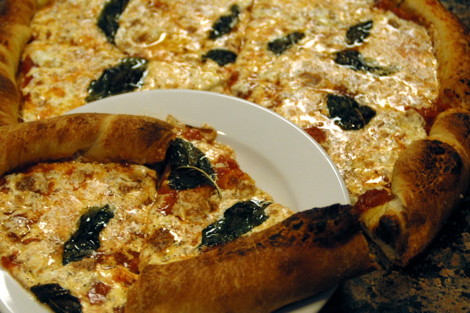 Recept voor homemade plaatpizza