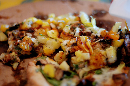 Recept voor Carribische pizza