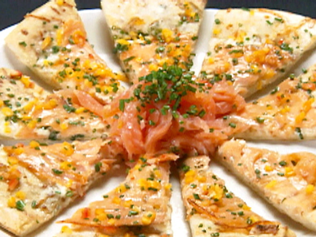 Recept voor pizza met zalm