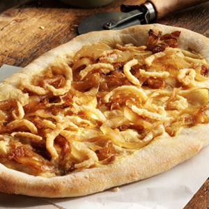 Recept voor Franse uienpizza