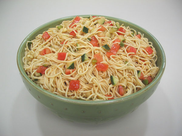 Spaghettini-salade
