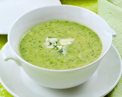 Broccoli spinazie soep