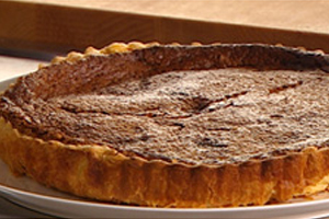Bruine suiker appeltaart