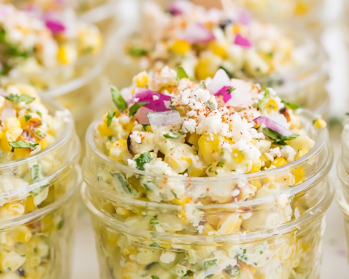 Mexicaanse maïssalade